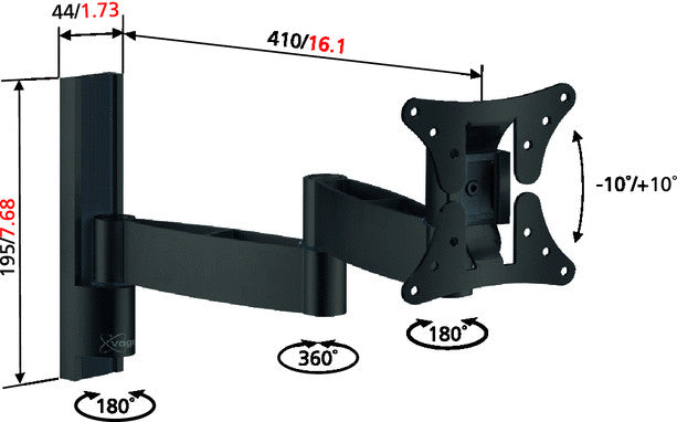 Vogels VFW 426 LCD/TFT-Wandhalterung