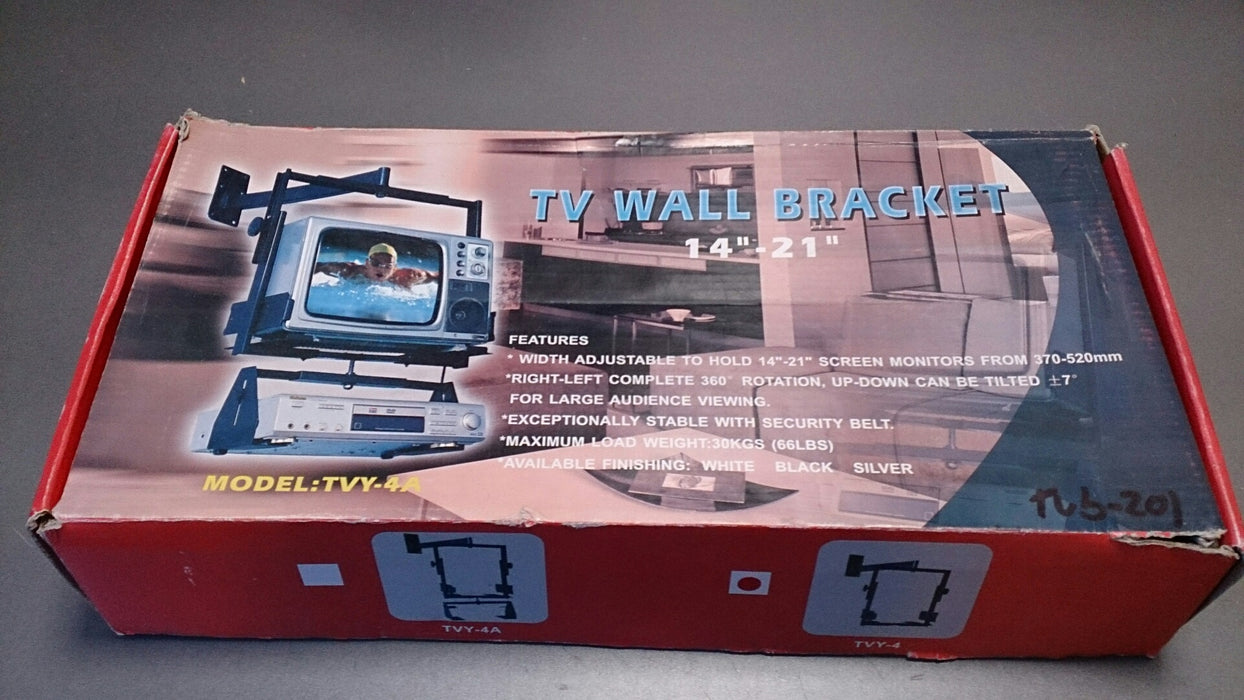 TV-Röhrenhalterung für Bildschirme von 14" bis 21" (37 cm bis 52 cm)