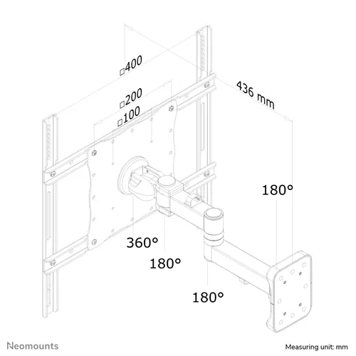Neomounts FPMA-W960 TV-Halterung