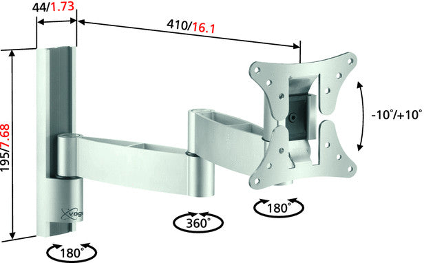 Vogels VFW 426 LCD/TFT-Wandhalterung