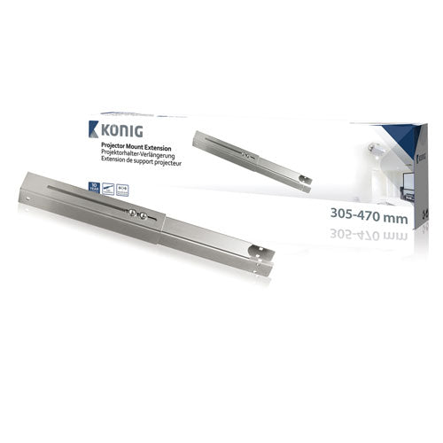 Projektorhalter-Verlängerung 305-470 mm Silber