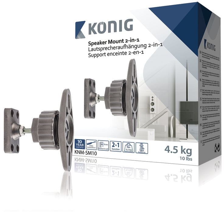 Lautsprecherhalterung 2-in-1 4,5 kg