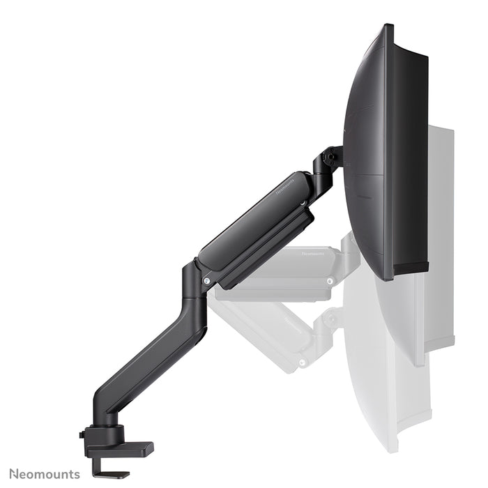 DS70-450BL1 vollbewegliche Monitor-Tischhalterung für 17-42-Zoll-Bildschirme – Schwarz
