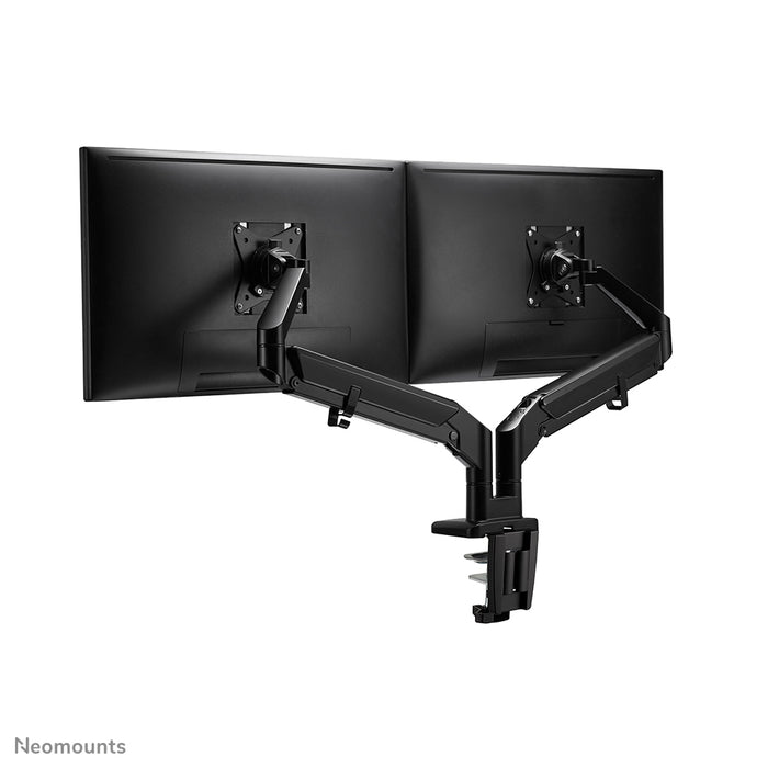 DS70-810BL2 vollbewegliche Monitor-Tischhalterung für 17-32-Zoll-Bildschirme – Schwarz