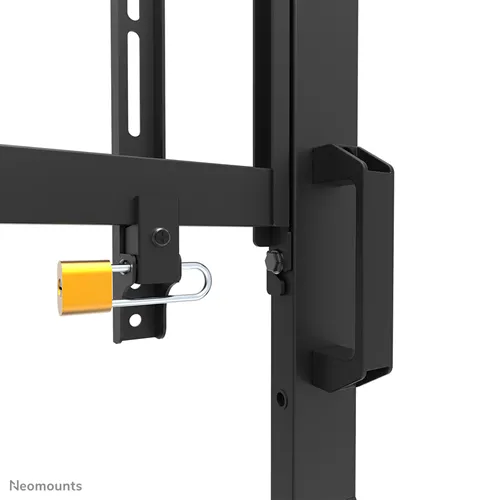 Neomounts FL50-575BL1 Vloersteun: Mobiele Oplossing voor 65-110 inch TV's - Zwart