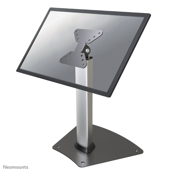 FPMA-D1500SILVER ist eine Tischhalterung für Flachbildschirme bis 32 Zoll (81 cm).