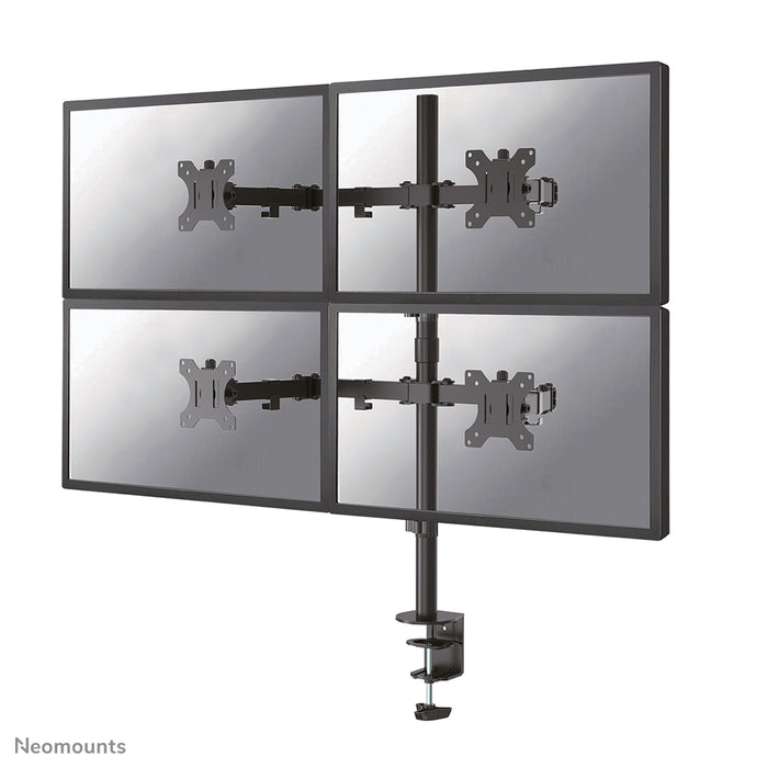 FPMA-D550D4BLACK voll bewegliche Tischhalterung für 13-32-Zoll-Bildschirme – Schwarz