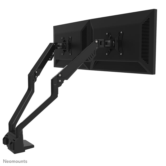 FPMA-D750DBLACK2 ist eine Gasfeder-Tischhalterung für Flachbildschirme bis 32 Zoll (81 cm).