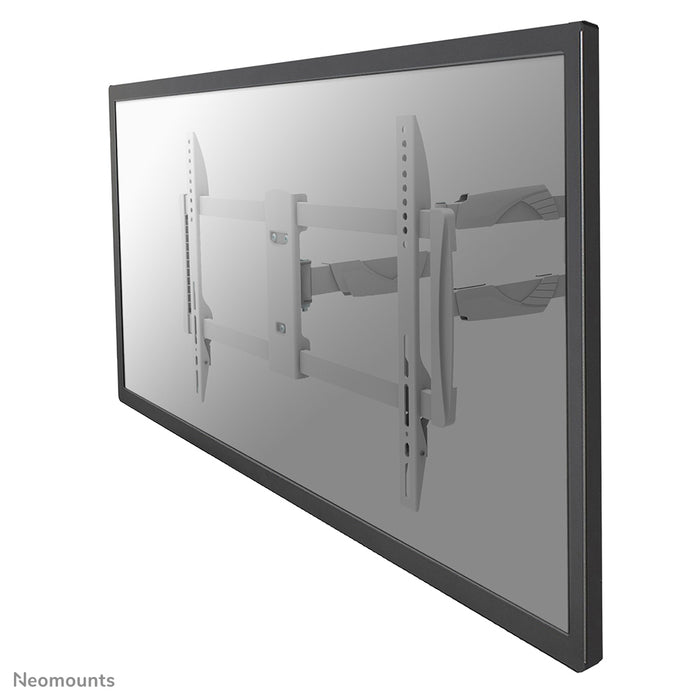 NM-W460WHITE ist eine Wandhalterung mit 3 Drehpunkten für Flachbildschirme bis 60 Zoll (150 cm).