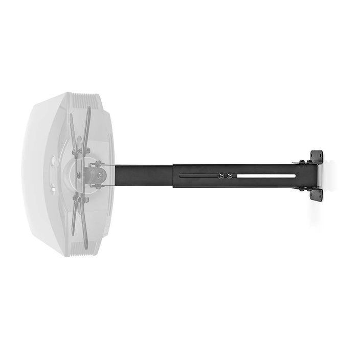 Wandhalterung für Projektor | 360° drehbar | max. 10kg | Abstand zur Wand 314 - 500 mm | Schwarz