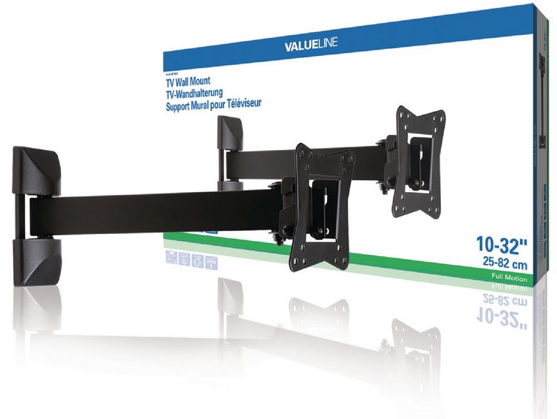 TV-Wandhalterung drehbar und neigbar von 10 Zoll bis 21 Zoll