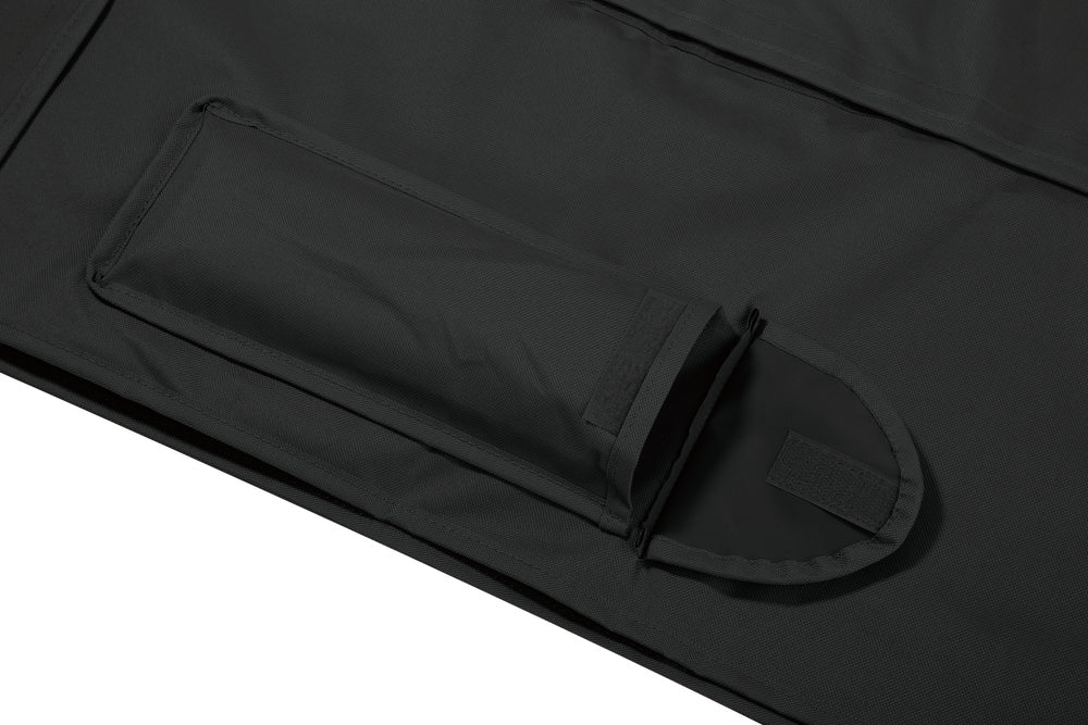 Outdoor TV-Schutzhülle | 46" - 48" | Hochwertiges Oxford-Gewebe | Separates Fach für Fernbedienung | Schwarz