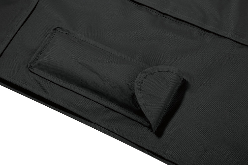 Outdoor TV-Schutzhülle | 30" - 32" | Hochwertiges Oxford-Gewebe | Separates Fach für Fernbedienung | Schwarz