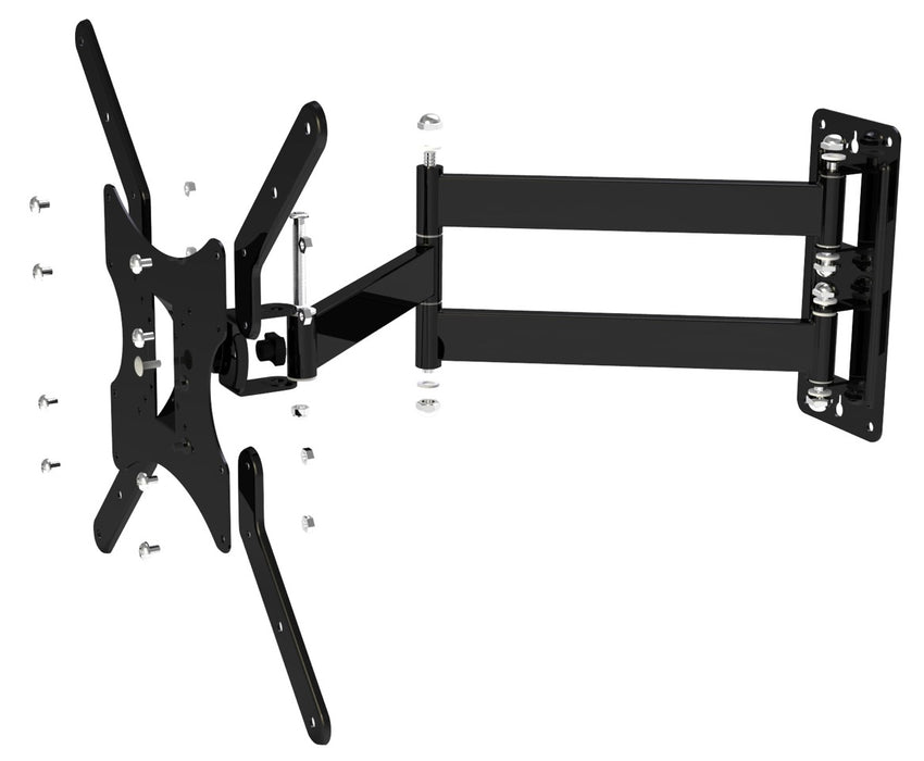 Stabile, drehbare Wandhalterung. Länge: 58 cm – bis zu 48 Zoll