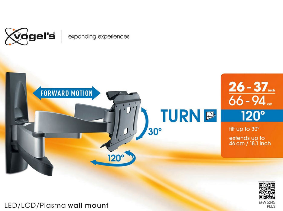 Vogels EFW 6245 Drehbare TV-Halterung Silber