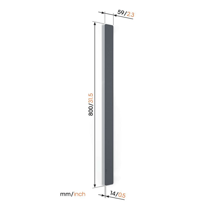 Vogel's cable 4 Kabelkanal schwarz 80 cm