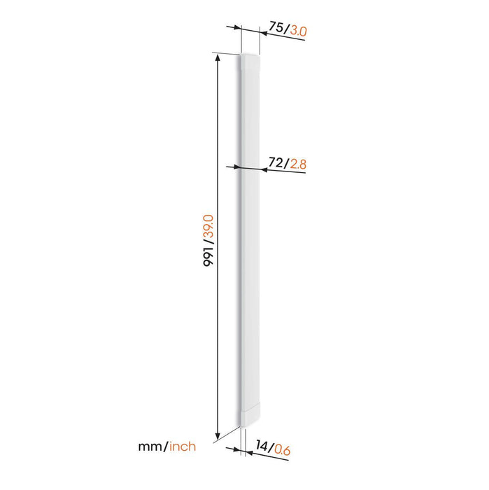 Vogel's TVA 7000 Kabelkanal 95 cm weiß